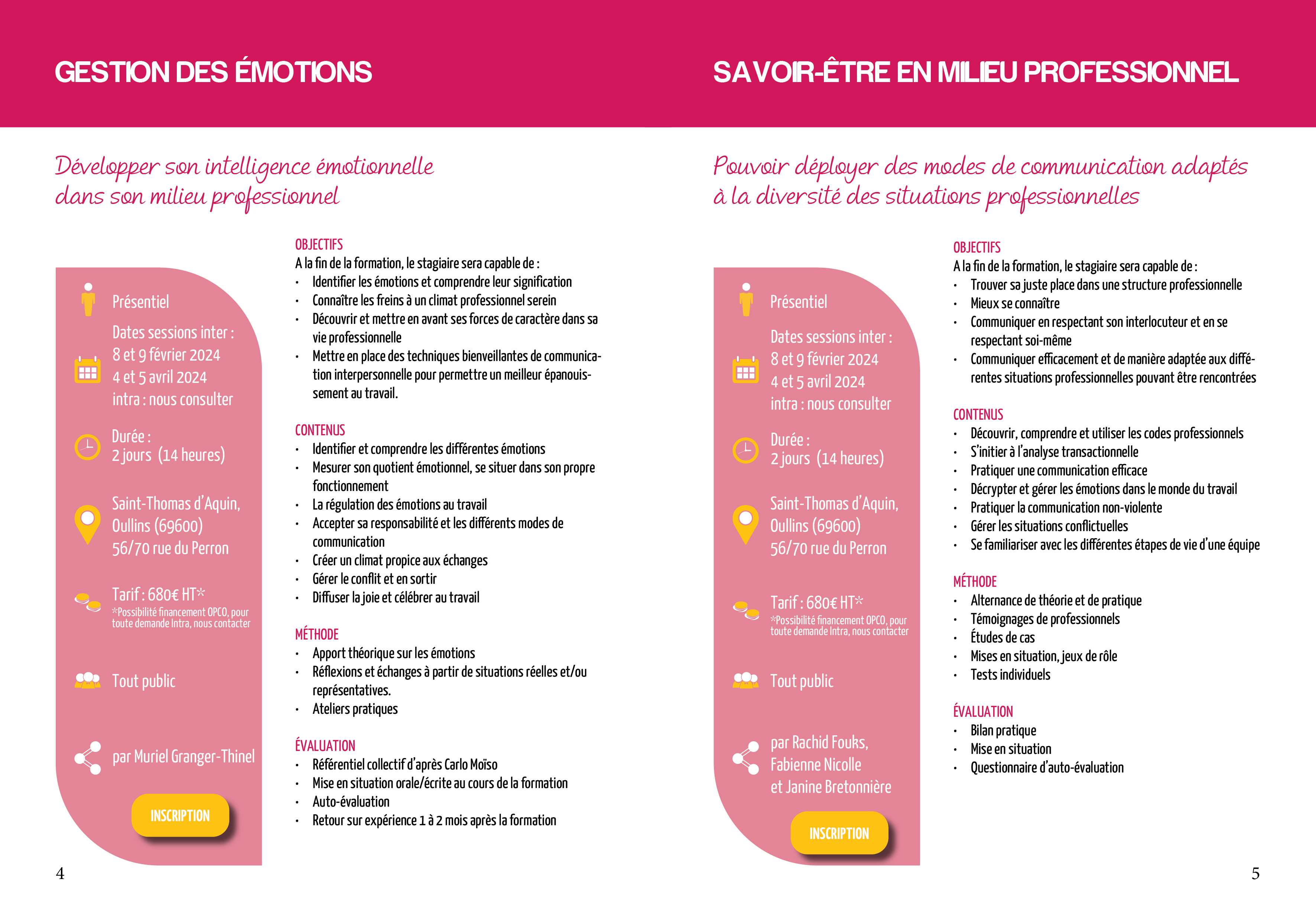 SAINT THOM FORMATION SOFT SKILLS